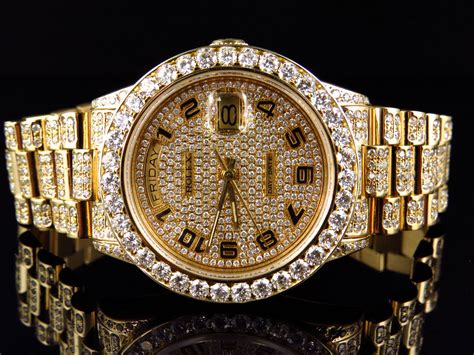 rolex mens diamond watch|rolex men's diamond bezel watch.